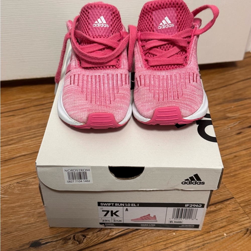 Adidas Kids Pink Running Shoes